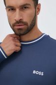 Кофта BOSS чоловіча  візерунок колір блакитний