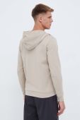 Кофта Boss Green BOSS GREEN чоловіча колір бежевий з капюшоном однотонна