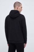 Кофта Boss Green BOSS GREEN чоловіча колір чорний з капюшоном однотонна (3498494)