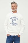 Кофта Polo Ralph Lauren чоловіча колір білий з принтом (3335034) Кофта Polo Ralph Lauren чоловіча колір білий з принтом (3335034)