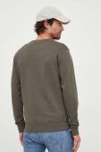 Бавовняна кофта Pepe Jeans Edward Crew чоловіча колір зелений з принтом