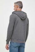 Кофта Pepe Jeans Mehmet чоловіча колір сірий з капюшоном з принтом