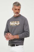 Кофта Pepe Jeans Meier чоловіча колір сірий з принтом