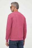 Бавовняна кофта Pepe Jeans Medley чоловіча колір рожевий з принтом