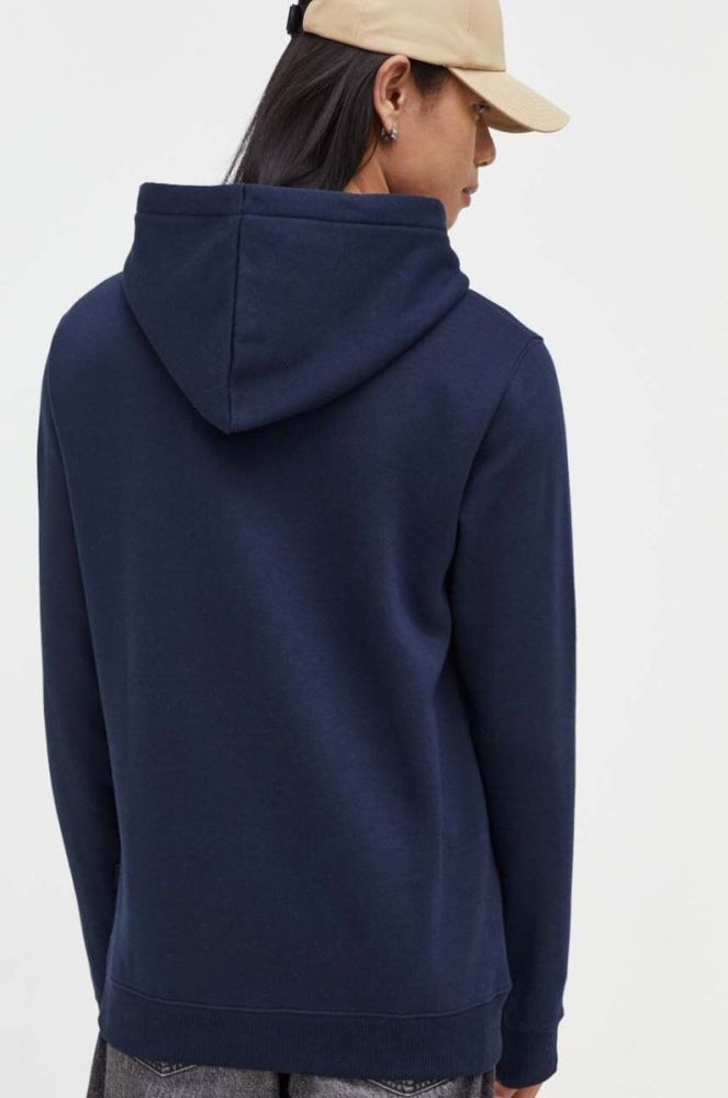 Кофта Billabong чоловіча колір синій з капюшоном меланж фото 3