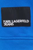Кофта Karl Lagerfeld Jeans чоловіча  з принтом колір блакитний (3351309)