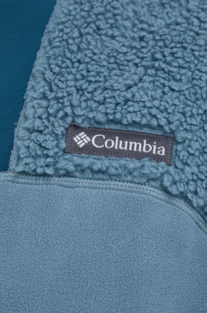 Спортивна кофта Columbia Winter Pass Tech візерунок колір блакитний фото 5