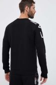Кофта EA7 Emporio Armani чоловіча колір чорний з принтом (3309838)