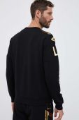 Кофта EA7 Emporio Armani чоловіча колір чорний з принтом (3309833)