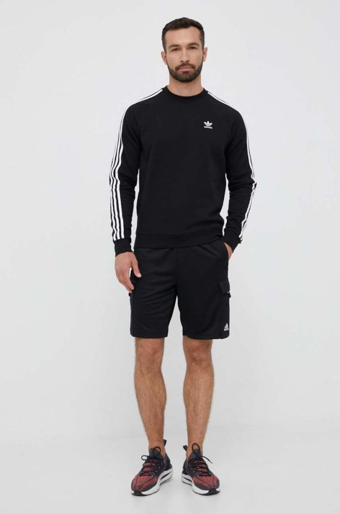 Кофта adidas Originals чоловіча колір чорний з аплікацією (3335038) фото 2