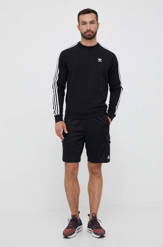 Кофта adidas Originals чоловіча колір чорний з аплікацією (3335038) фото 2