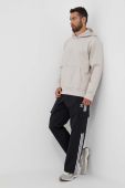 Кофта adidas Originals чоловіча колір бежевий з капюшоном однотонна (3359912)