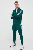 Кофта adidas чоловіча колір зелений з принтом (3302716)