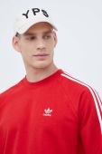 Кофта adidas Originals чоловіча колір червоний з аплікацією (3492366)
