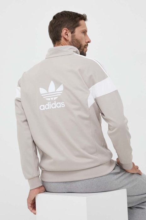 Кофта adidas Originals чоловіча колір бежевий візерунок (3321793)