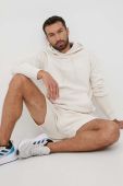 Кофта adidas Originals чоловіча колір бежевий з капюшоном однотонна (3359920)