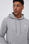 Кофта adidas Originals чоловіча колір сірий з капюшоном меланж (3383236) Кофта adidas Originals чоловіча колір сірий з капюшоном меланж (3383236)