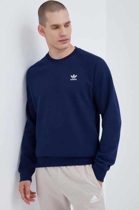 Кофта adidas Originals чоловіча колір синій з аплікацією (3499998)