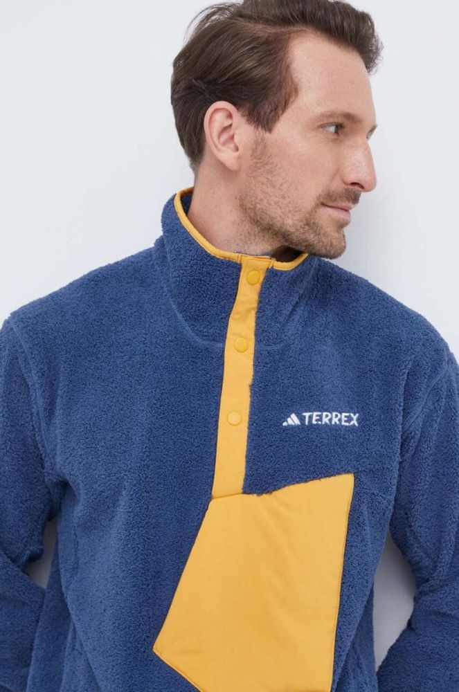 Спортивна кофта adidas TERREX візерунок колір блакитний фото 4
