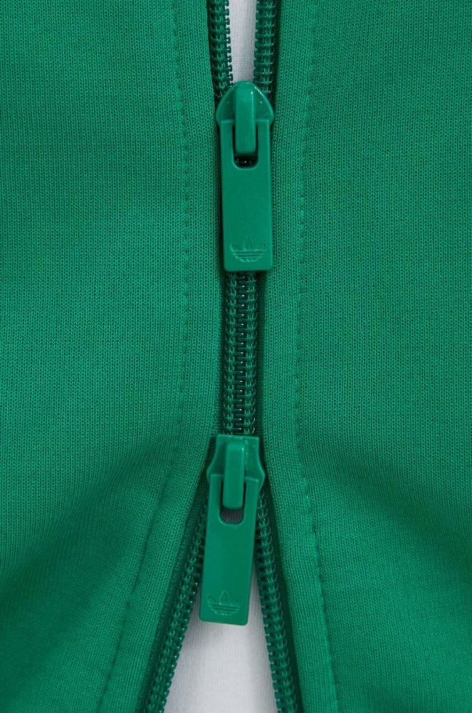 Кофта adidas Originals чоловіча колір зелений з аплікацією фото 5