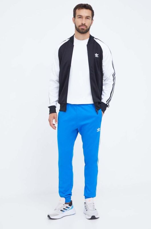 Кофта adidas Originals чоловіча колір чорний візерунок (3506586) фото 2