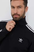 Кофта adidas Originals чоловіча колір чорний візерунок (3359935)
