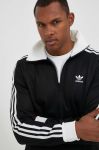 Кофта adidas Originals чоловіча колір чорний з аплікацією (3388325) Кофта adidas Originals чоловіча колір чорний з аплікацією (3388325)