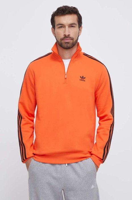 Кофта adidas Originals чоловіча колір помаранчевий візерунок