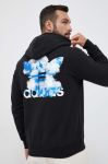 Бавовняна кофта adidas Originals чоловіча колір чорний з капюшоном з принтом (3335056) Бавовняна кофта adidas Originals чоловіча колір чорний з капюшоном з принтом (3335056)