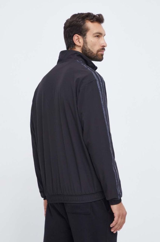 Куртка adidas Originals чоловіча колір чорний перехідна oversize (3506600) фото 3