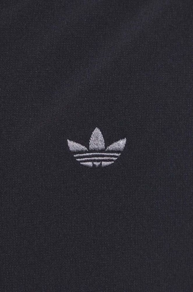 Куртка adidas Originals чоловіча колір чорний перехідна oversize (3506600) фото 5