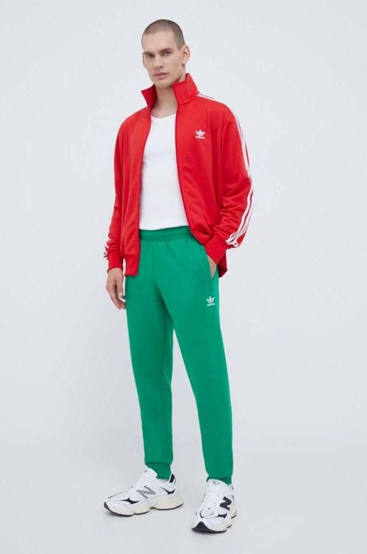 Кофта adidas Originals чоловіча колір червоний з аплікацією (3500007) фото 2