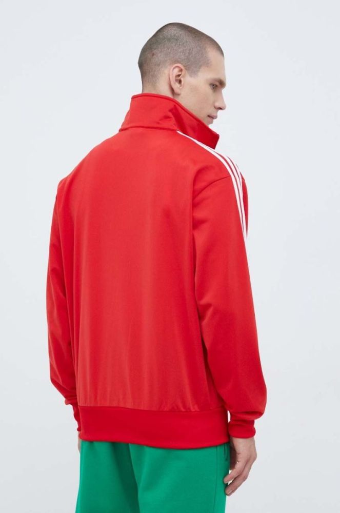 Кофта adidas Originals чоловіча колір червоний з аплікацією (3500007) фото 3