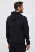 Кофта adidas чоловіча колір чорний з капюшоном з принтом (3332713)