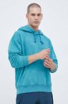Кофта adidas чоловіча колір бірюзовий з капюшоном візерунок Кофта adidas чоловіча колір бірюзовий з капюшоном візерунок