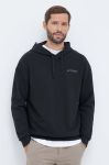 Кофта adidas TERREX Logo колір чорний з капюшоном однотонна Кофта adidas TERREX Logo колір чорний з капюшоном однотонна