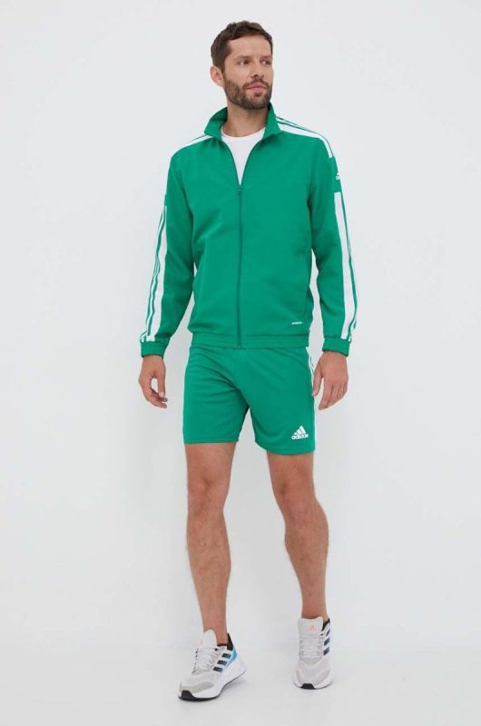 Тренувальна кофта adidas Performance Squadra 21 колір зелений з аплікацією фото 2