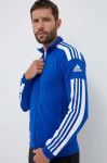 Тренувальна кофта adidas Performance Squadra 21 з аплікацією колір блакитний