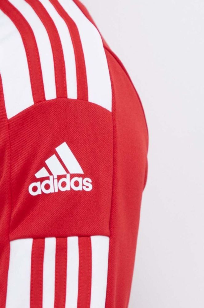 Тренувальна кофта adidas Performance Squadra 21 колір червоний з аплікацією фото 5