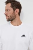Кофта adidas чоловіча колір білий з аплікацією