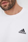 Кофта adidas чоловіча колір білий з аплікацією