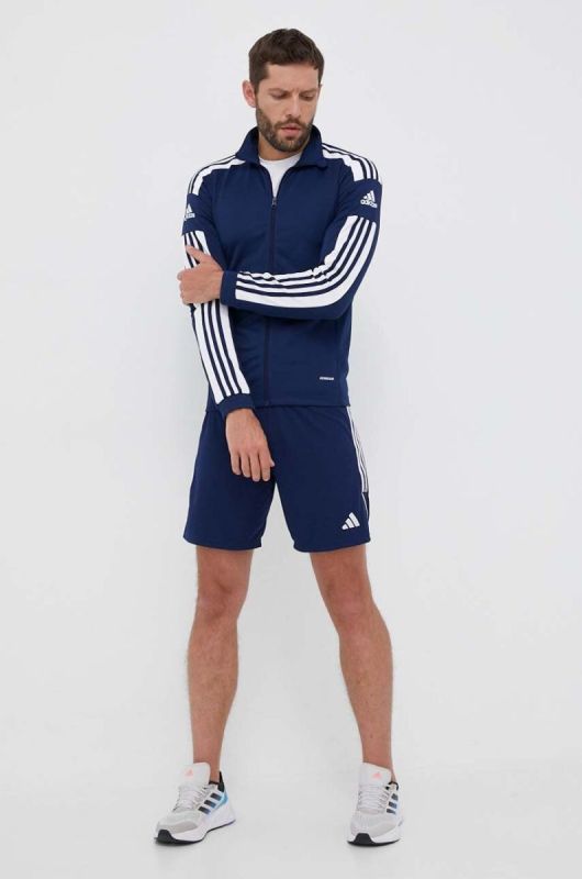 Тренувальна кофта adidas Performance Squadra 21 колір синій з аплікацією фото 2