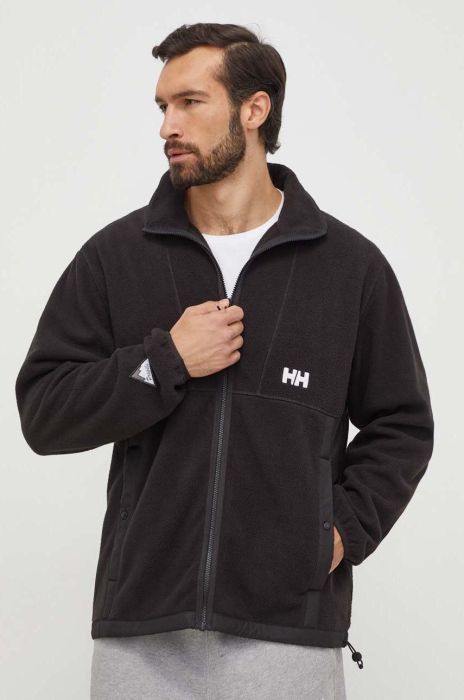 Кофта Helly Hansen чоловіча колір чорний однотонна