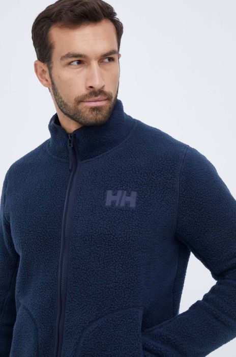 Спортивна кофта Helly Hansen Panorama колір синій однотонна