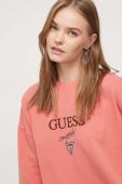 Кофта Guess Originals чоловіча колір помаранчевий з аплікацією