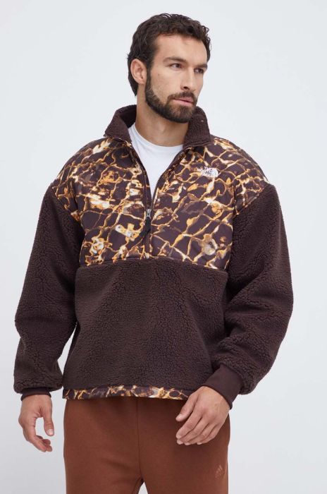 Кофта The North Face чоловіча колір чорний візерунок