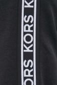 Кофта Michael Kors чоловіча колір чорний з капюшоном з аплікацією