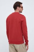 Бавовняна кофта North Sails чоловіча колір червоний однотонна