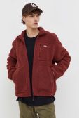 Кофта Dickies чоловіча колір бордовий однотонна