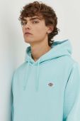 Кофта Dickies чоловіча з капюшоном однотонна колір блакитний